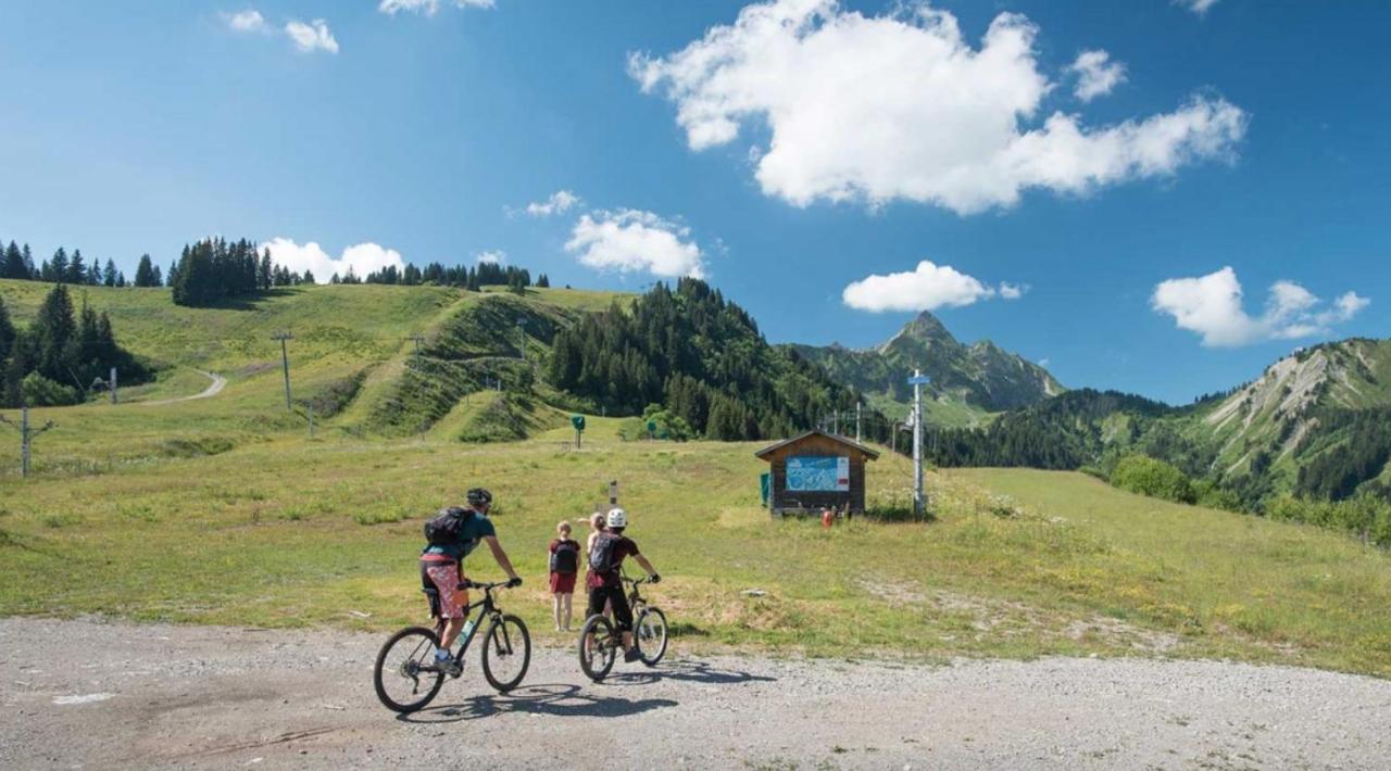 Joli Studio 4 Pers 30M Des Pistes Balcon Plein Sud Au Pieds Des Pistes B27- Draps Non Compris Saint-Jean-dʼAulps Екстериор снимка